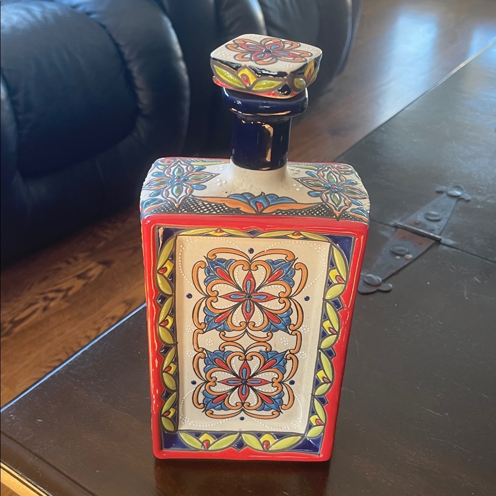 Multicolor Ceramic Vase - Picture 2 of 3
